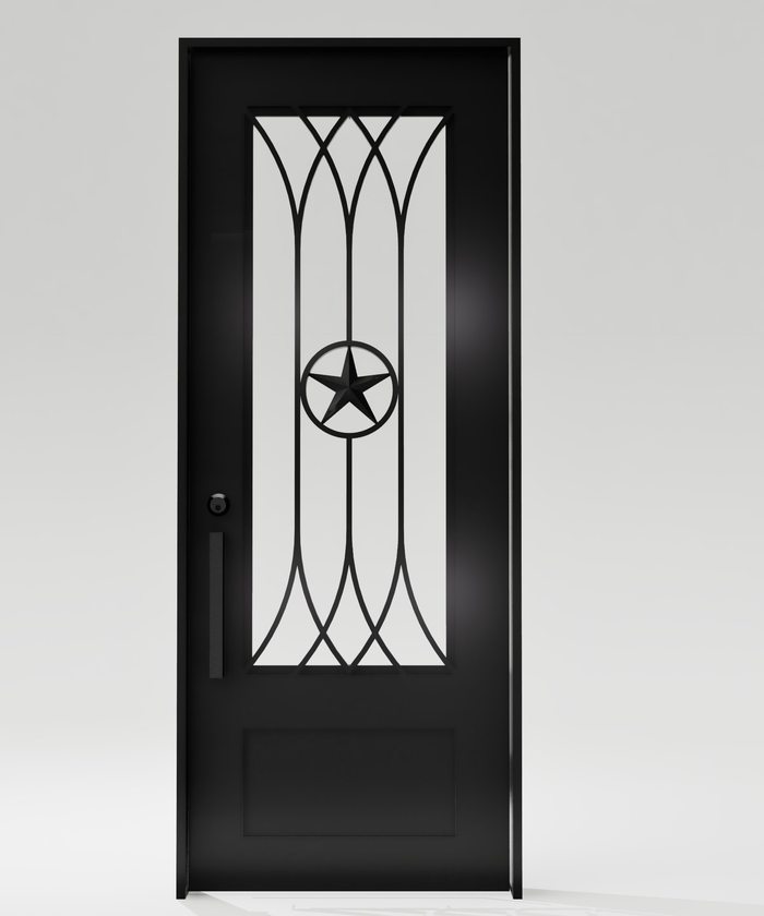 Lone Star single door render