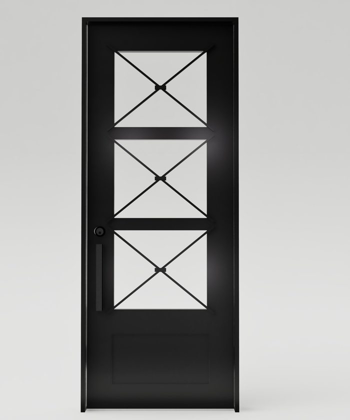 Mission single door render